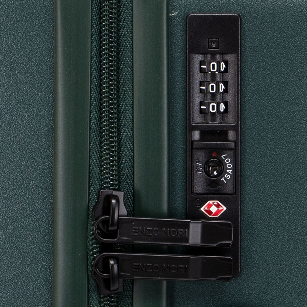 Cabin luggage ENZO NORI SYDNEY 55 cm Polycarbonate Green